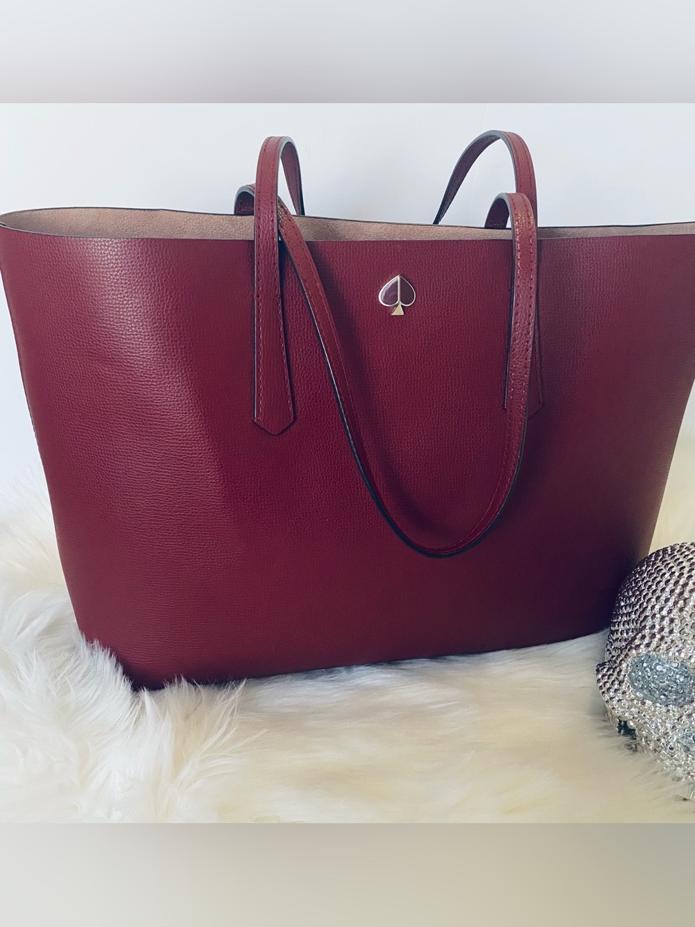 Kate Spade Burgundy Wine Tote